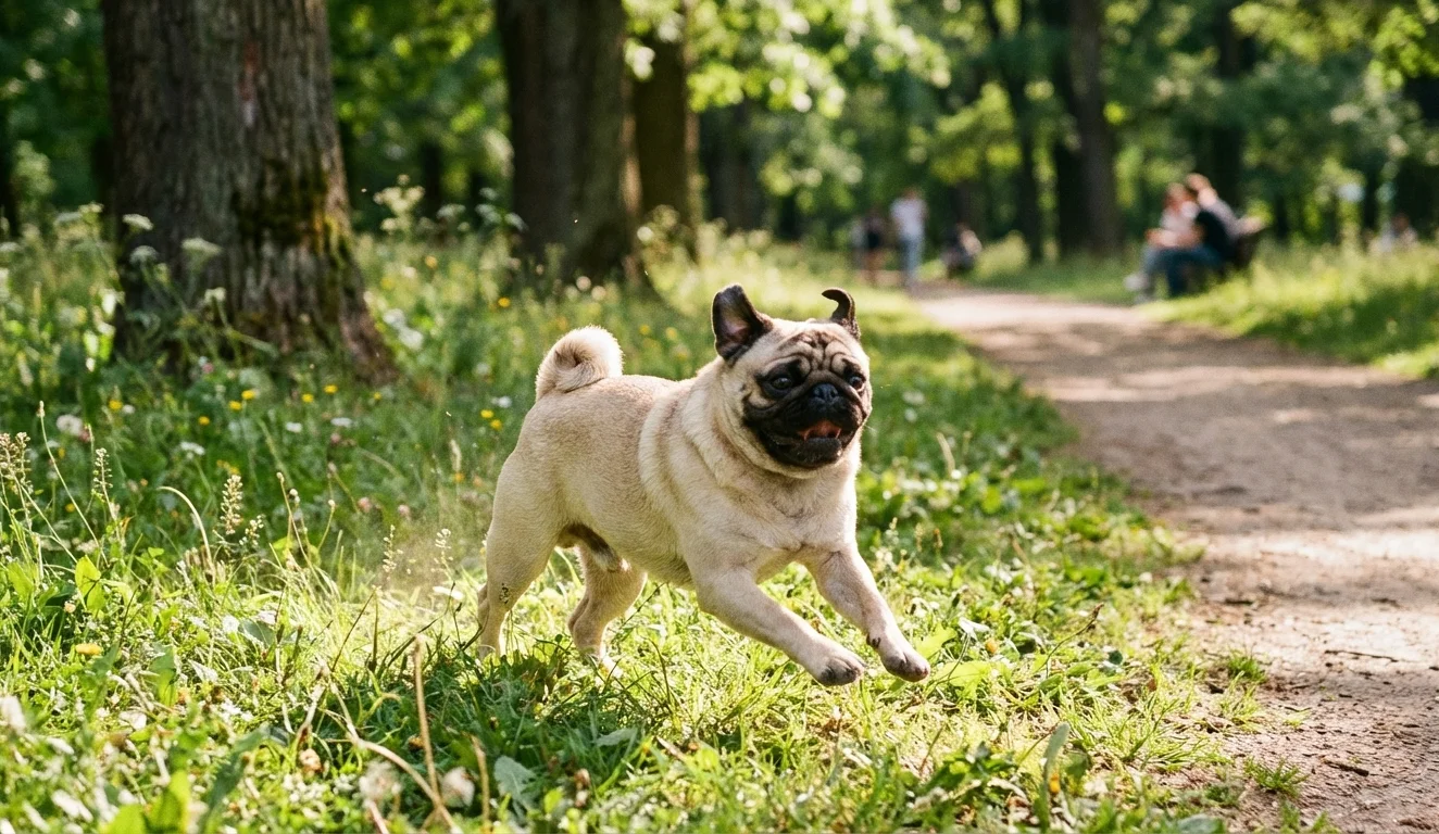 Pug full body