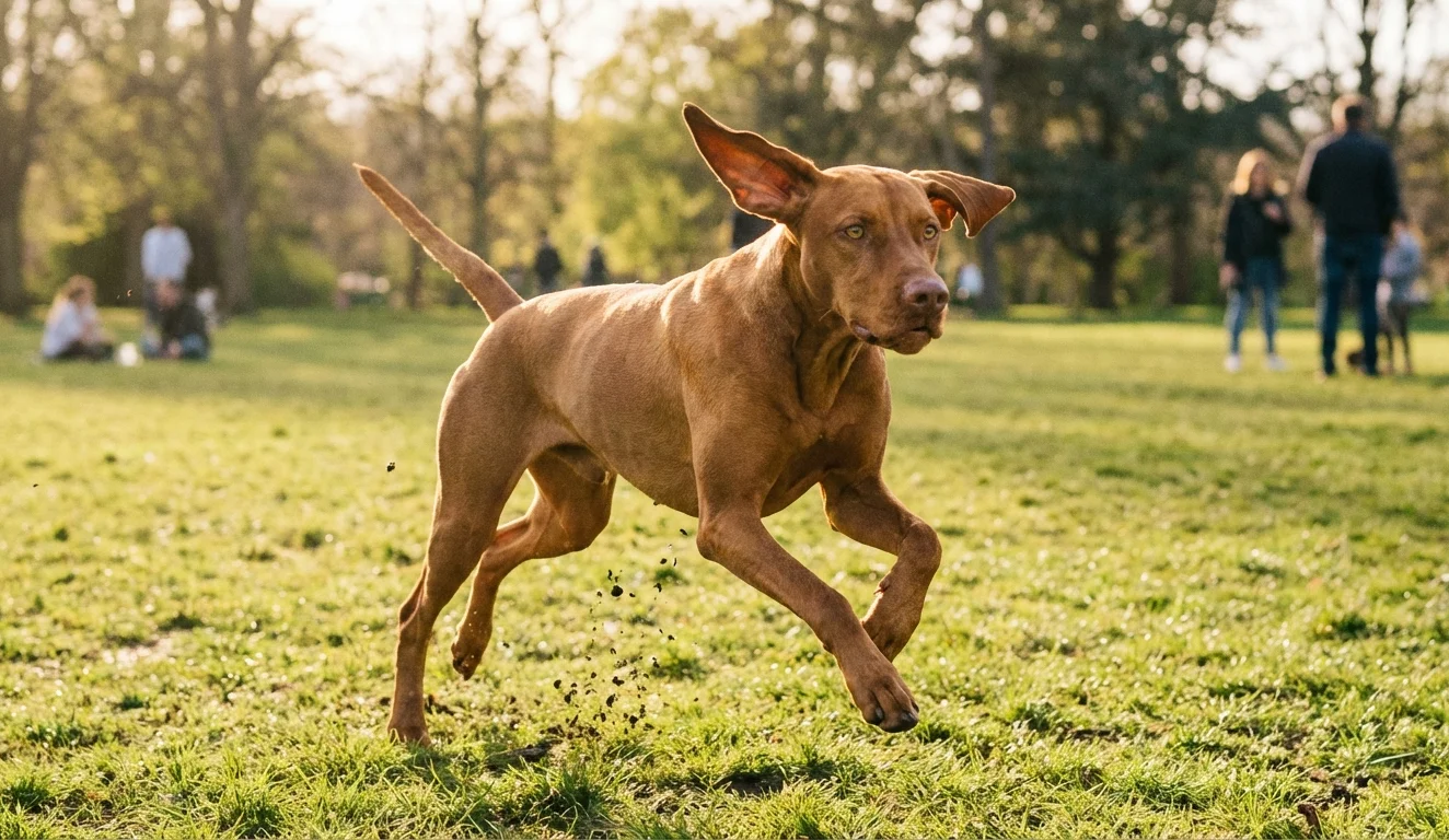Vizsla full body